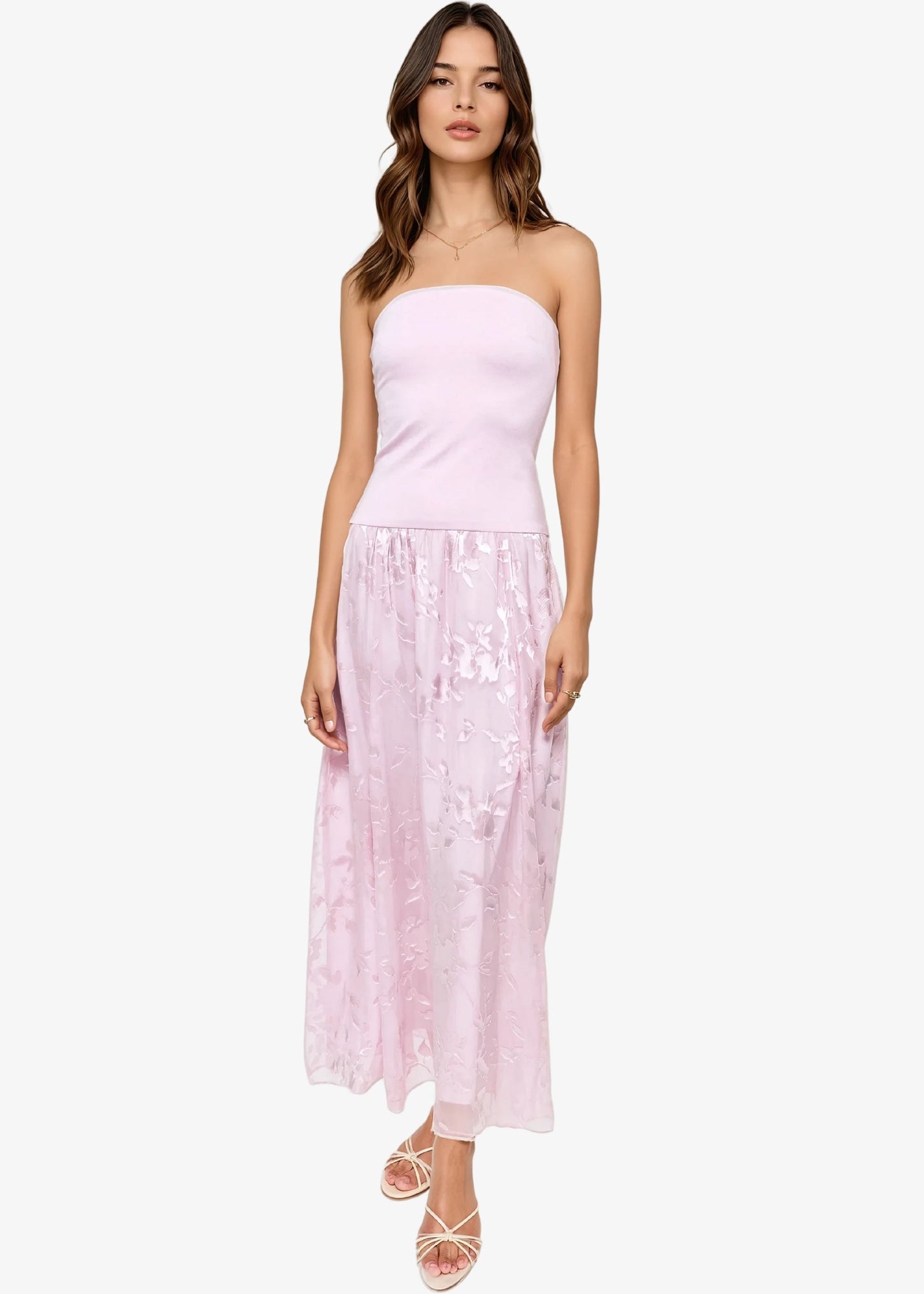 Bari Strapless Dress | Dogwood