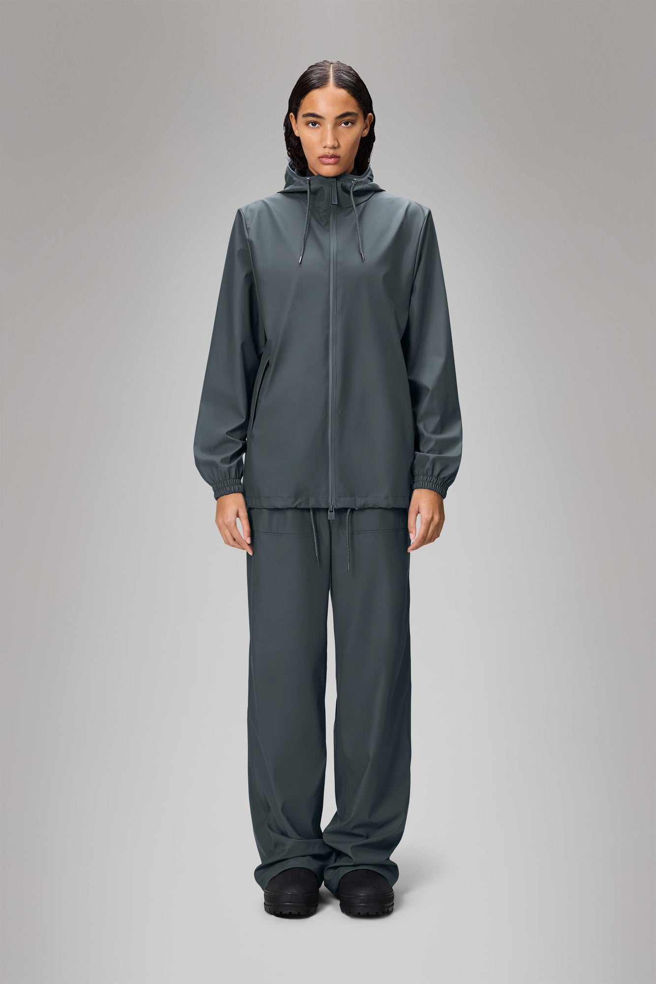 RAINS Storm Breaker Lagoon Jacket