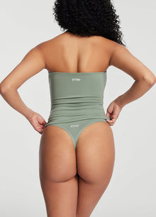 Seamless Full-Length Tube Top | Sage Green