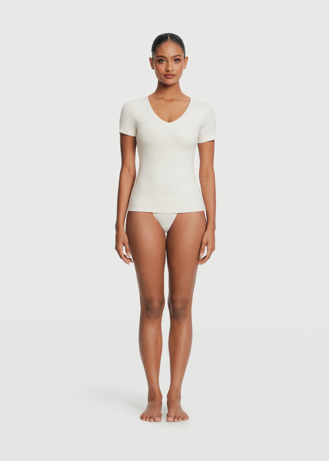 V-Neck T-shirt | White