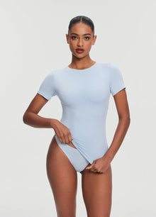 Seamless Thong Panty | Sky Blue