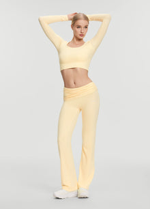 Soft Seamless Lounge Pants | Lemon Meringue