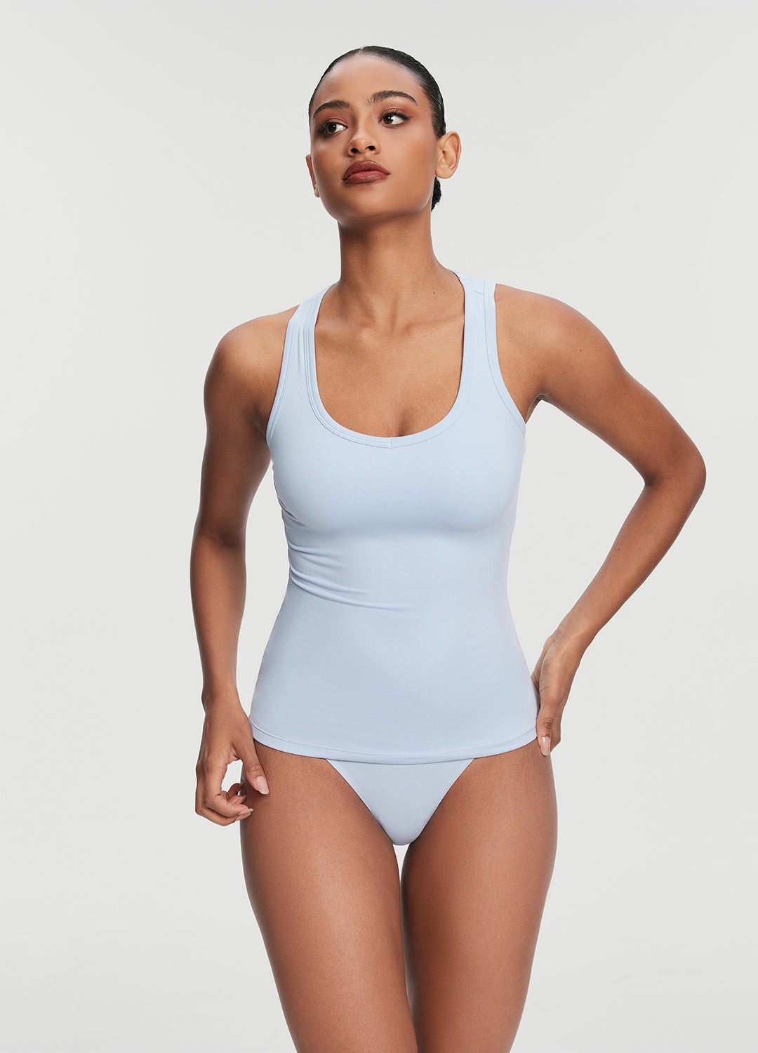 Racerback Tank Top | Sky Blue
