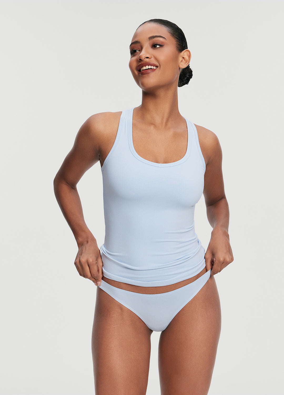 Racerback Tank Top | Sky Blue