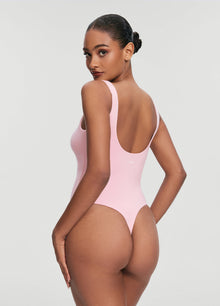 Scoop Back Bodysuit | Ballet Pink