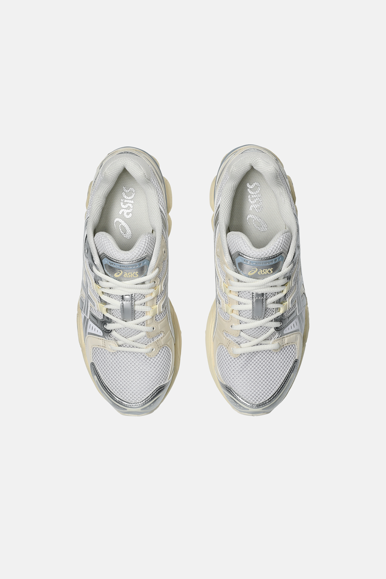 Asics | Gel-Nimbus 9 Shoes | White/Pure Silver