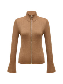 Knit Sweater | Brown