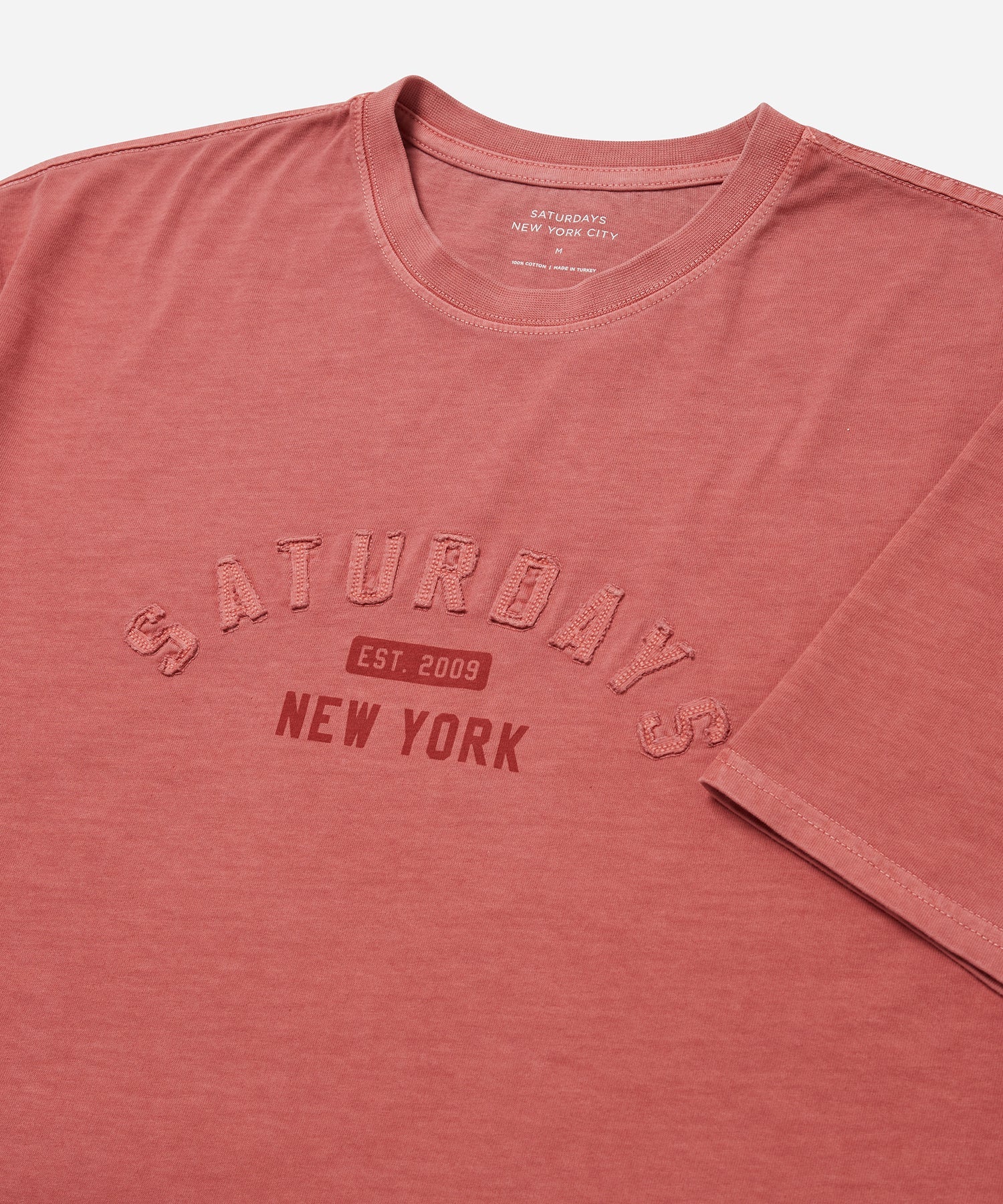 Mineral Red | Varsity Relaxed SS Tee