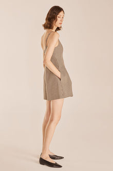 Check Romper | Spring Check Espresso Combo