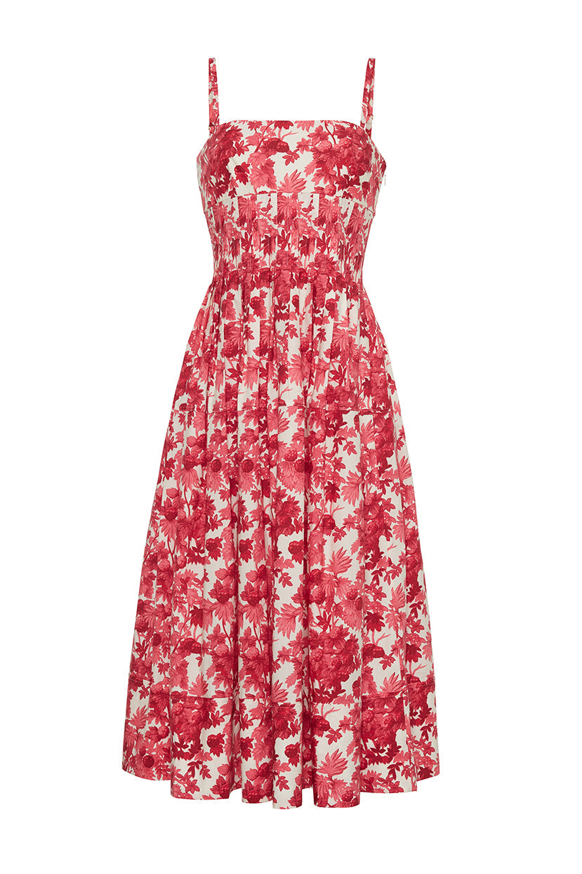Sea Island Dress | Berries Pink