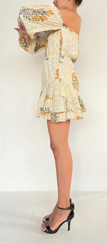 Hemant & Nandita | Off Shoulder Dress | White