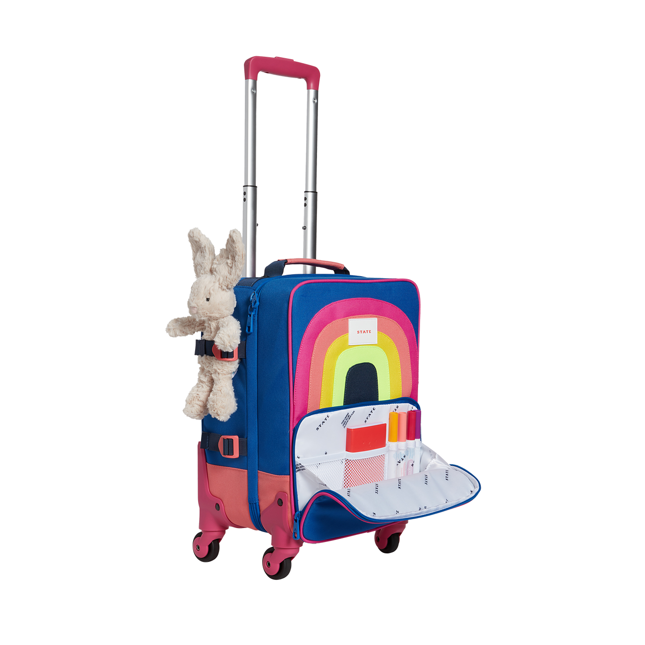 Mini Logan Carry-On Suitcase | Rainbow - Kids