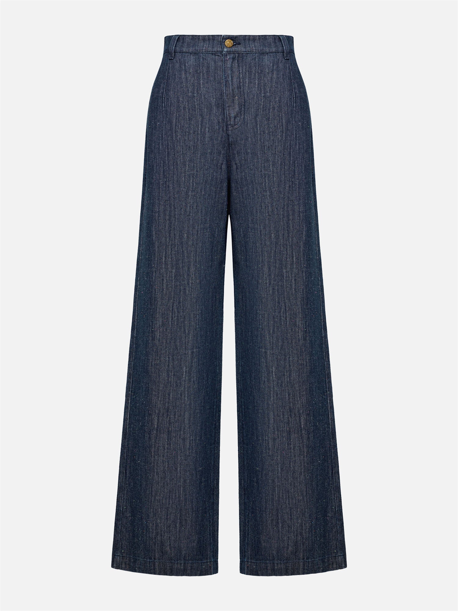 Loose Slimming Denim Jeans | Navy