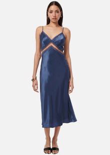 Delfina Dress | Stonewash