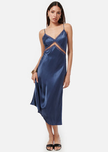 Delfina Dress | Stonewash