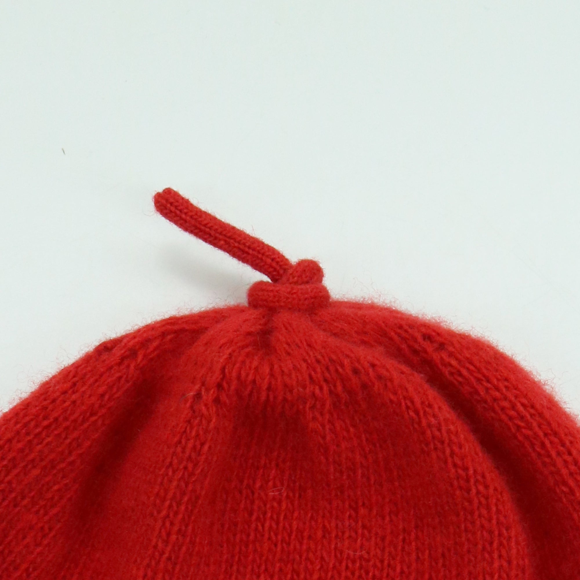 Kids | Knit Beanie | Red
