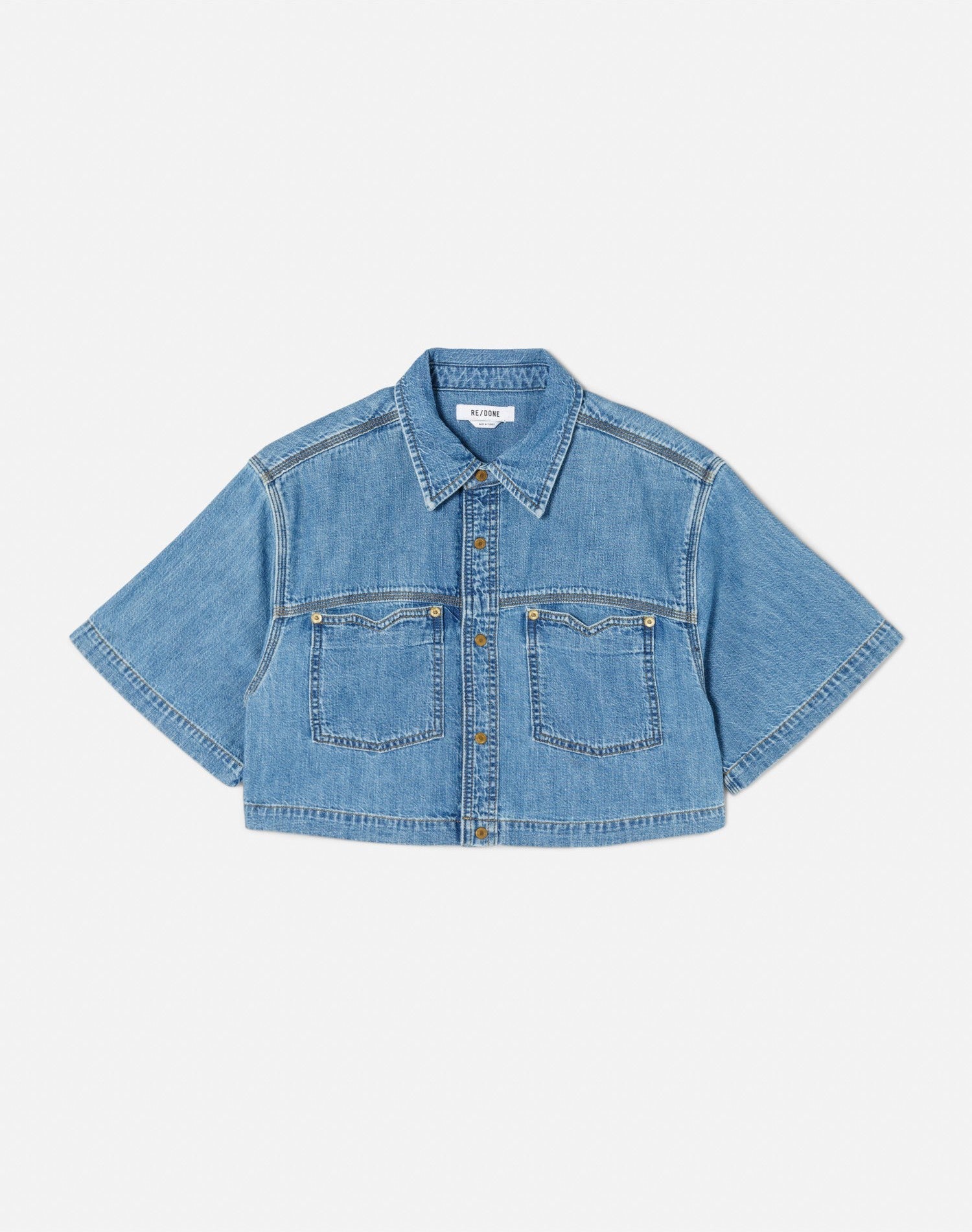 Womens | Oversized Crop Shirt | Barely Worn