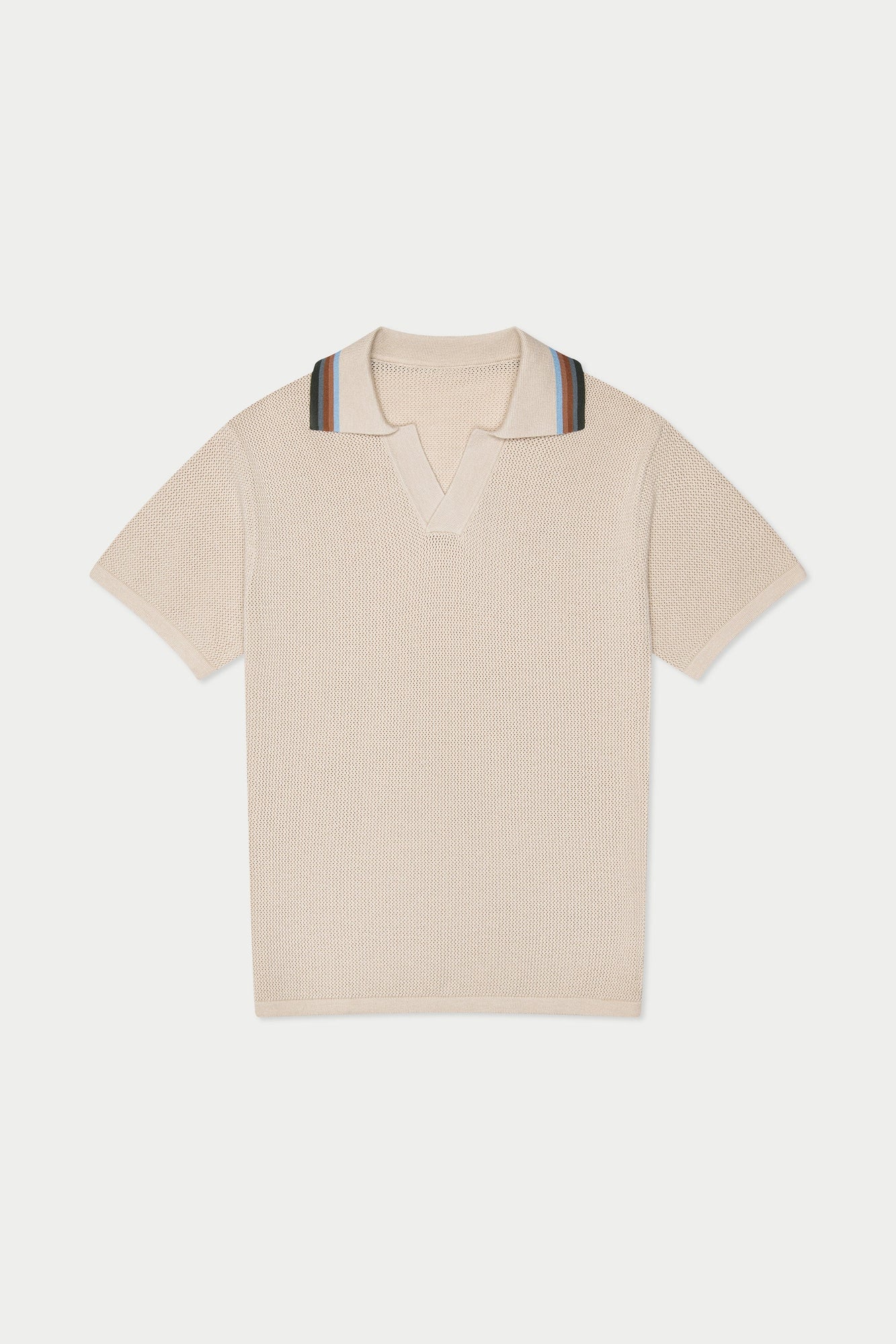 Rayas Crochet Polo | Multicolor