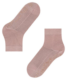 Womens | Light Cuddle Pads Short Socks | Rosewood