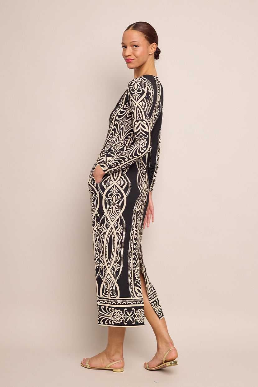 Women | Danae Dress | Rowan Black