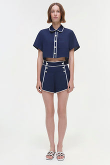 Womens | Solange Shirt | Midnight