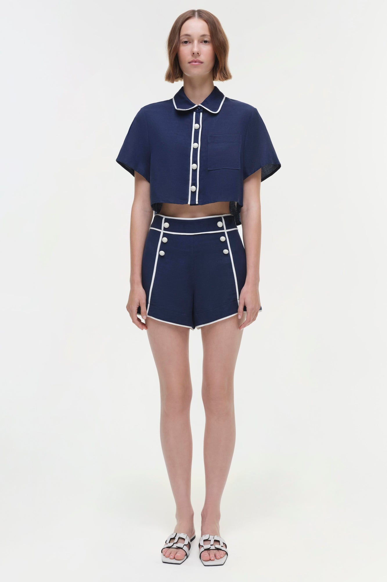 Womens | Solange Shirt | Midnight