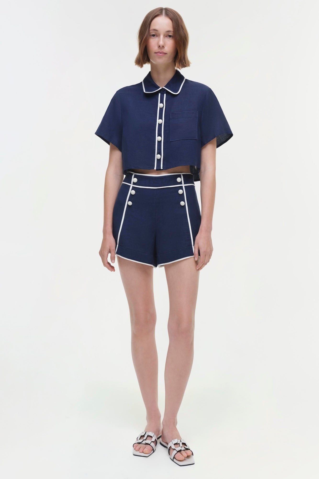 Womens | Solange Shirt | Midnight