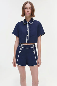 Womens | Solange Shirt | Midnight