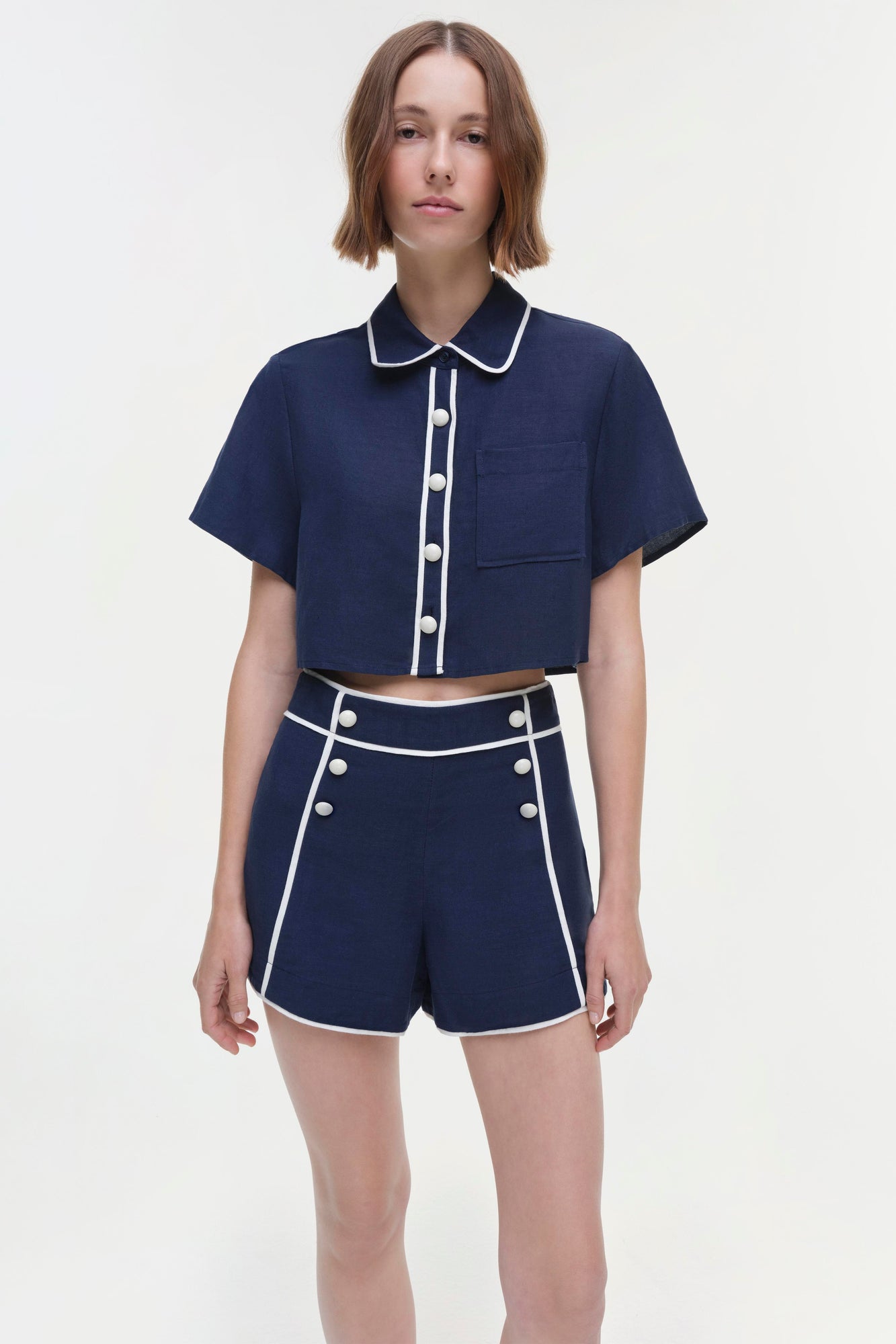 Womens | Solange Shirt | Midnight