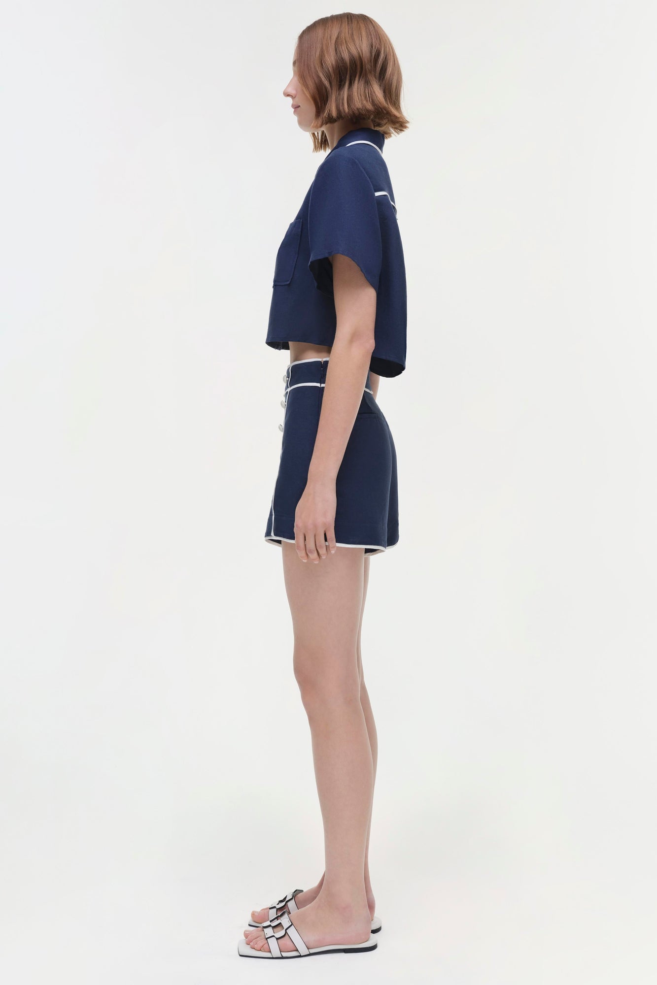 Womens | Solange Shirt | Midnight
