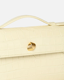 Cassandra Clutch | Butter Yellow
