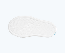 Bottom view of a Native Shoes Kids Jefferson Block Kids | Shell White/ Shell White/ Jiffy Crayon Jolly Block Footwear