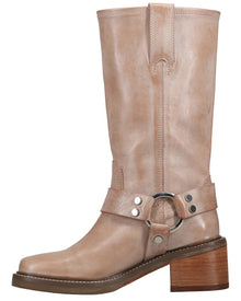 Frye | Womens | Kate Harness Leather Boot | Pink