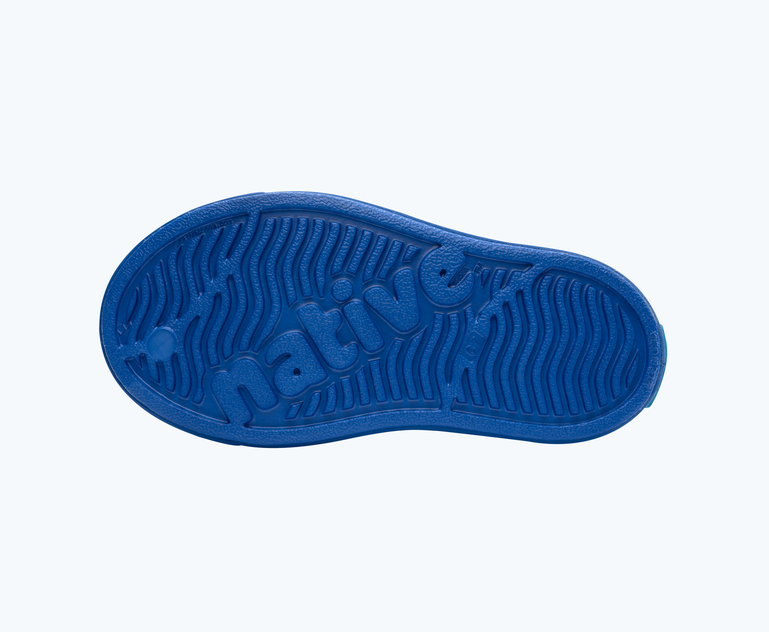 Bottom view of a Native Shoes Kids Jefferson Cozy Kids | Ultra Violet/ Ultra Violet/ Dazzle Pink Footwear