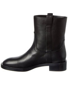 Stuart Weitzman | Womens | Lenora Leather Bootie | Black
