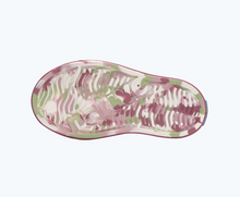 Bottom view of a Native Shoes Kids Jefferson French Terry Kids | Twilight Pink Marble/ Twilight Pink Footwear