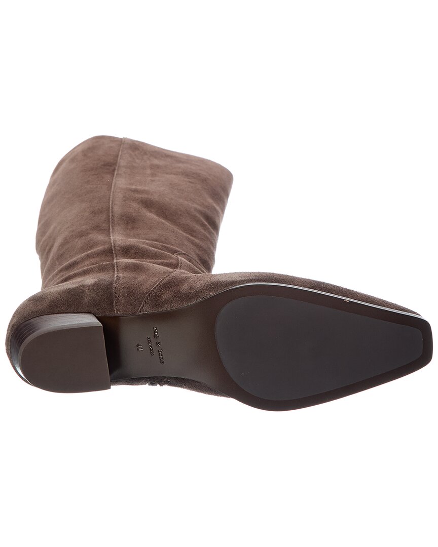 rag & bone | Womens | Joni Suede Knee-High Boot | Brown