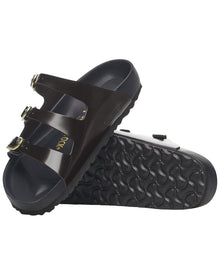 Birkenstock | Womens | Florida Exquisite Leather Sandal | Black