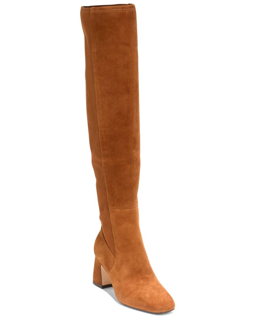 Cole Haan | Womens | Georgette Suede Boot | Tan