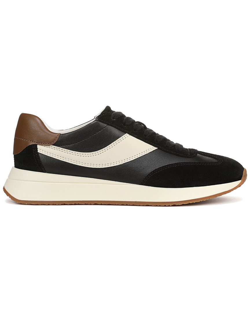 Vince | Womens | Olla Runner-B Leather Sneaker | Black