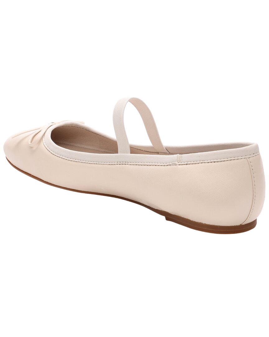 Sanctuary | Womens | Facile Leather Flat | Milk