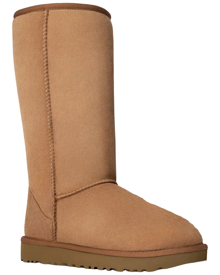 UGG | Womens | Classic Tall II Suede Boot | Brown