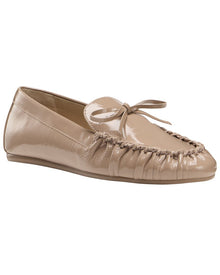 Stuart Weitzman | Womens | Britt Bow Patent Loafer | Brown