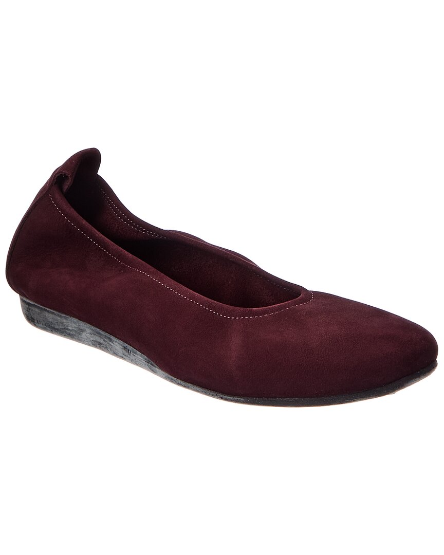 Arche | Womens | Laius Leather Flat | Purple