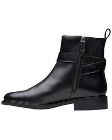 Clarks | Womens | Renewal Style Leather Boot | Black