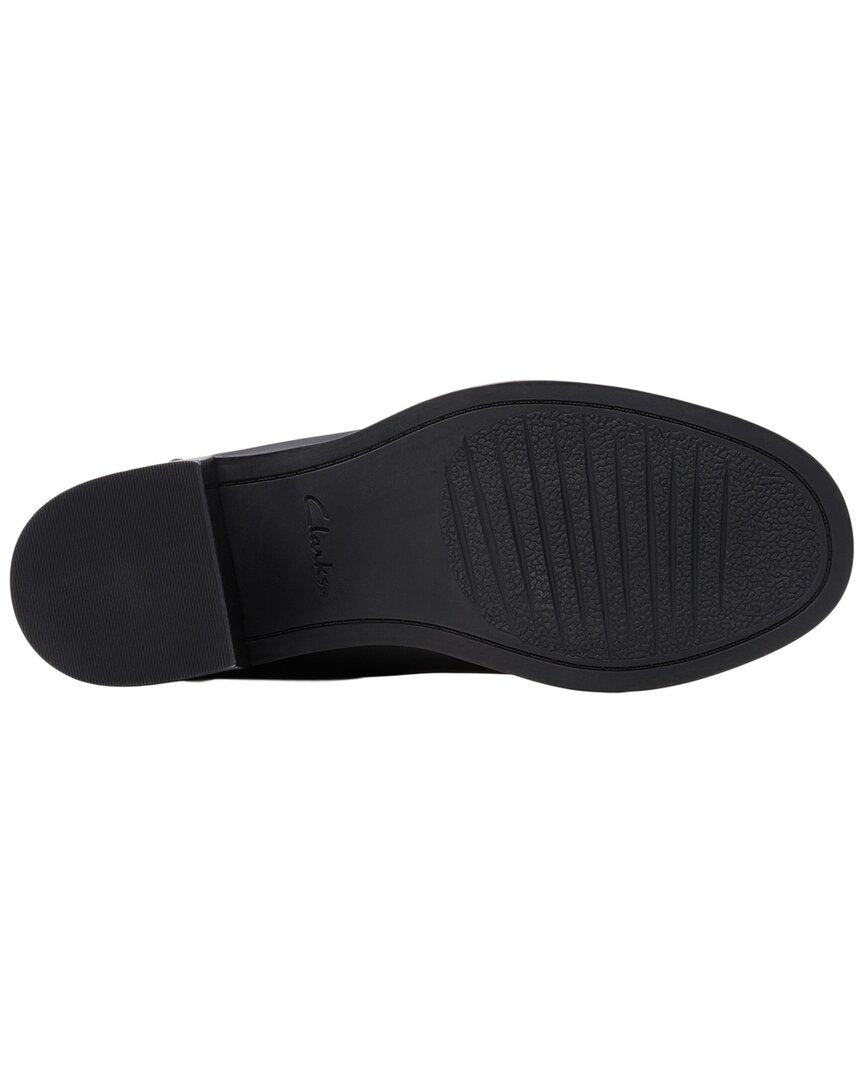 Clarks | Womens | Chamberly Top Leather Boot | Black