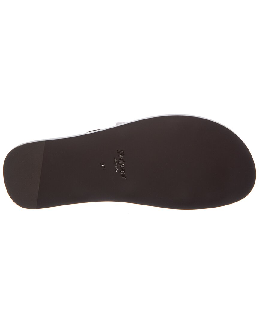 Saint Laurent | Womens | Leather Sandal | Brown