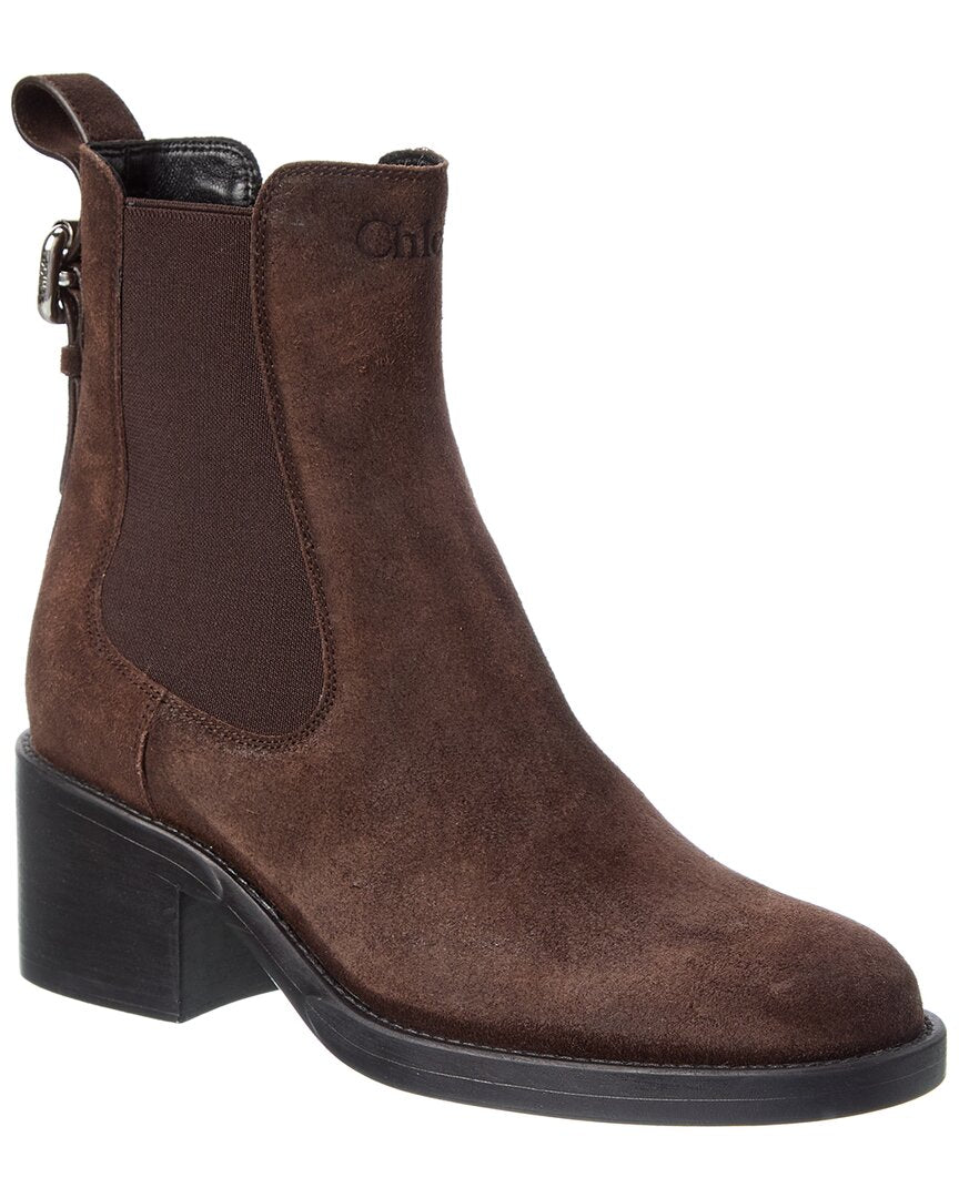 Chloe | Womens | Dakota Suede Boot - I | Brown
