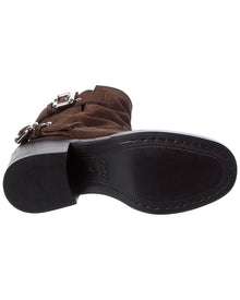 Chloe | Womens | Dakota Suede Bootie | Brown