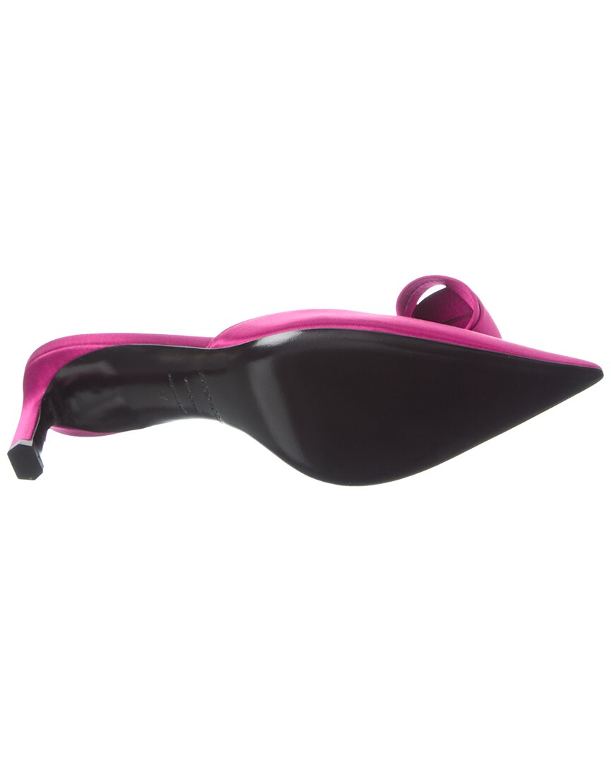 Sergio Rossi | Womens | Bigoudi Satin Mule | Purple